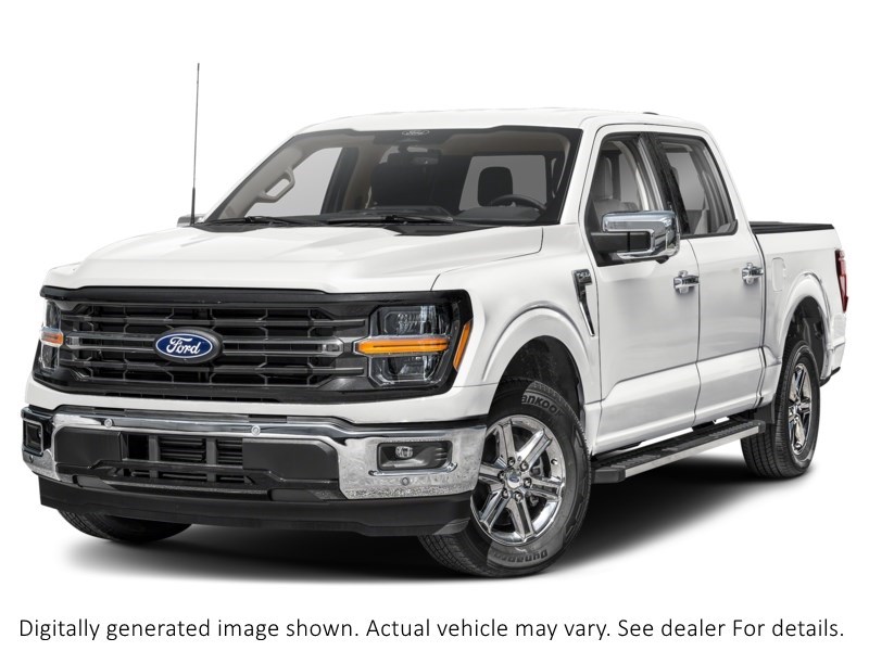 2024 Ford F-150 XLT 4WD SuperCrew 5.5' Box Oxford White  Shot 4