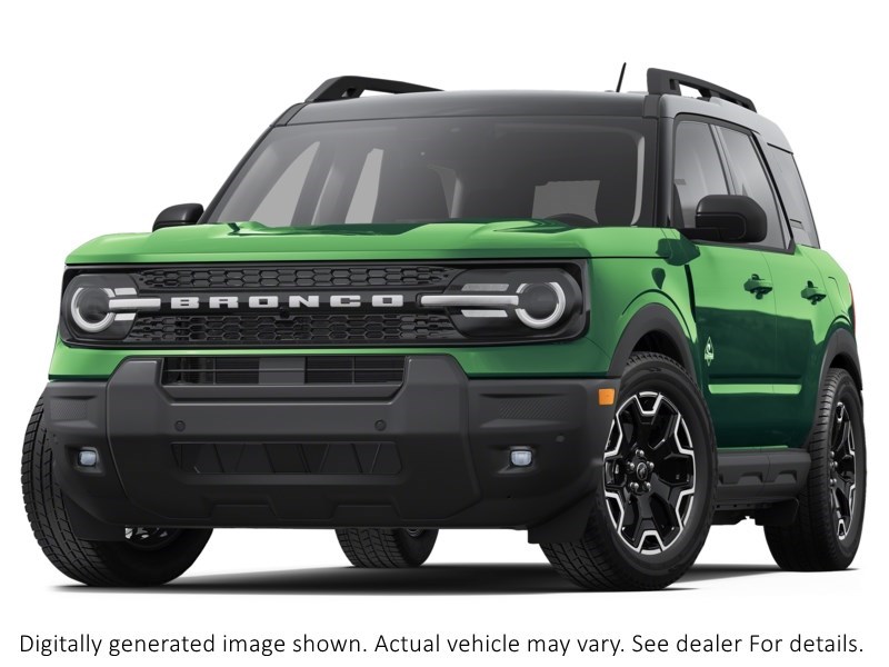 2025 FORD BRONCO SPORT OUTER BANKS 4X4 Eruption Green Metallic  Shot 1